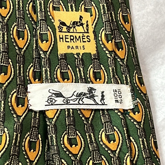 Hermes Tie, authentic, vintage - Picture 4 of 5